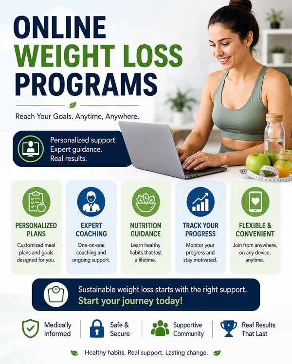 Online Weight Loss Programs: What to Expect From Medical Weight Loss Treatment